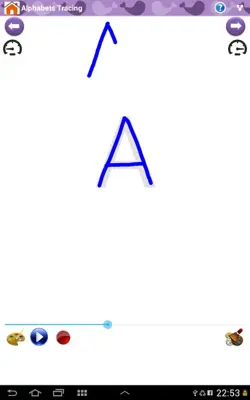 Alphabets & Numbers Writing android App screenshot 2